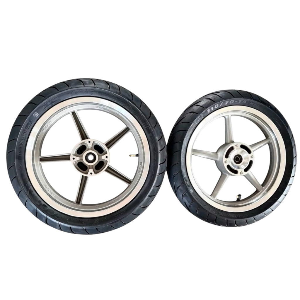 Tuttio | Yozma | Strike Chrome Supermoto set